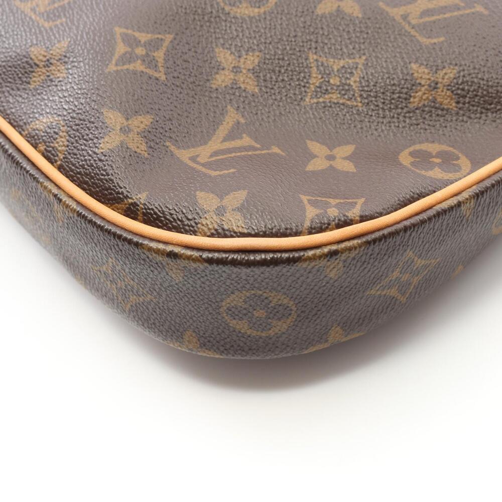 Louis Vuitton Odeon Shoulder Bag Canvas Leather Monogram Brown - Picture 5 of 8